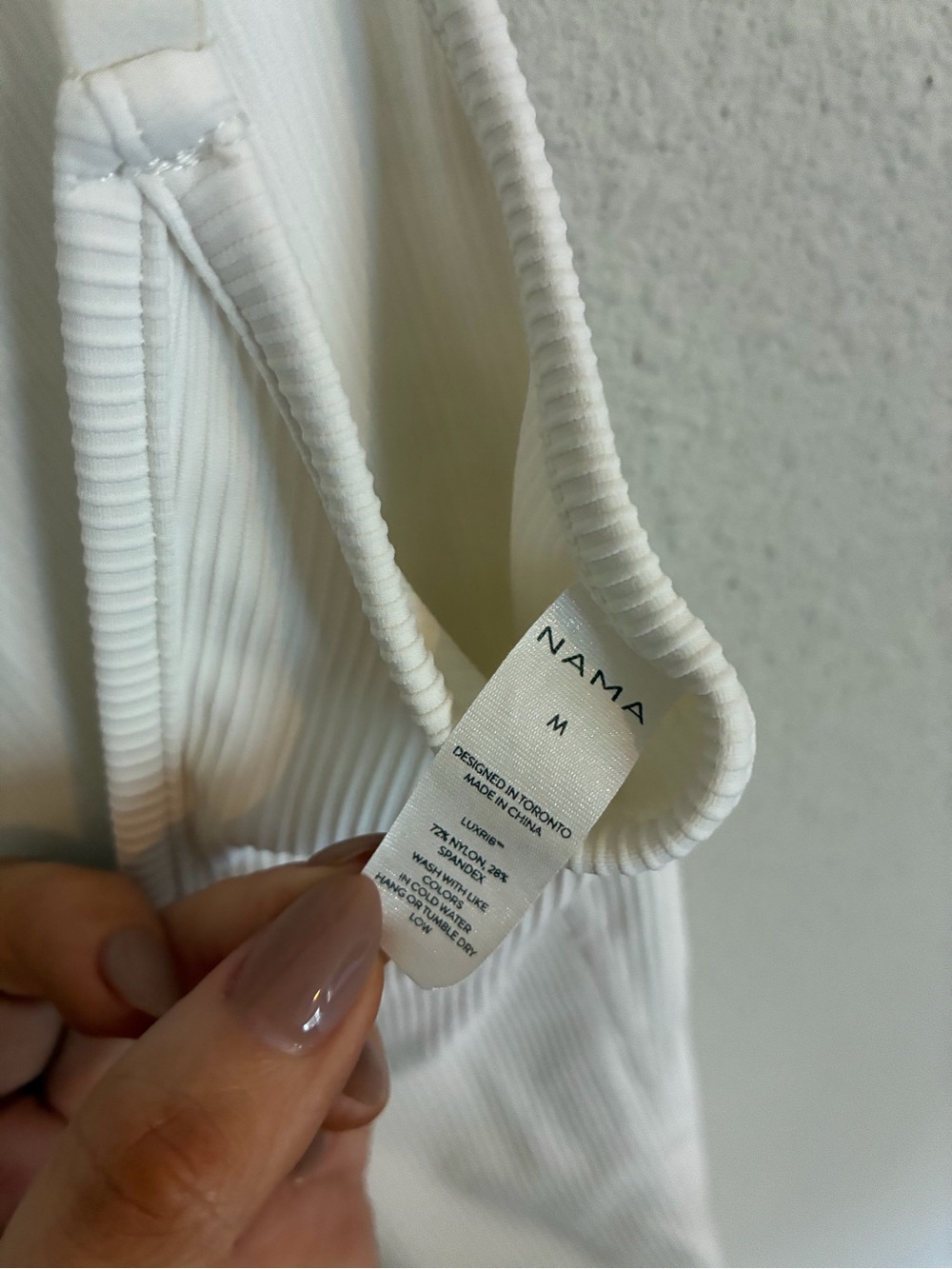 NAMA Luxrib Backless Unitard - Picture 9 of 10